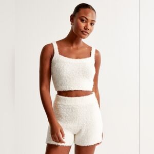 NWT Abercrombie & Fitch Boucle Lounge Set | Green | Size M